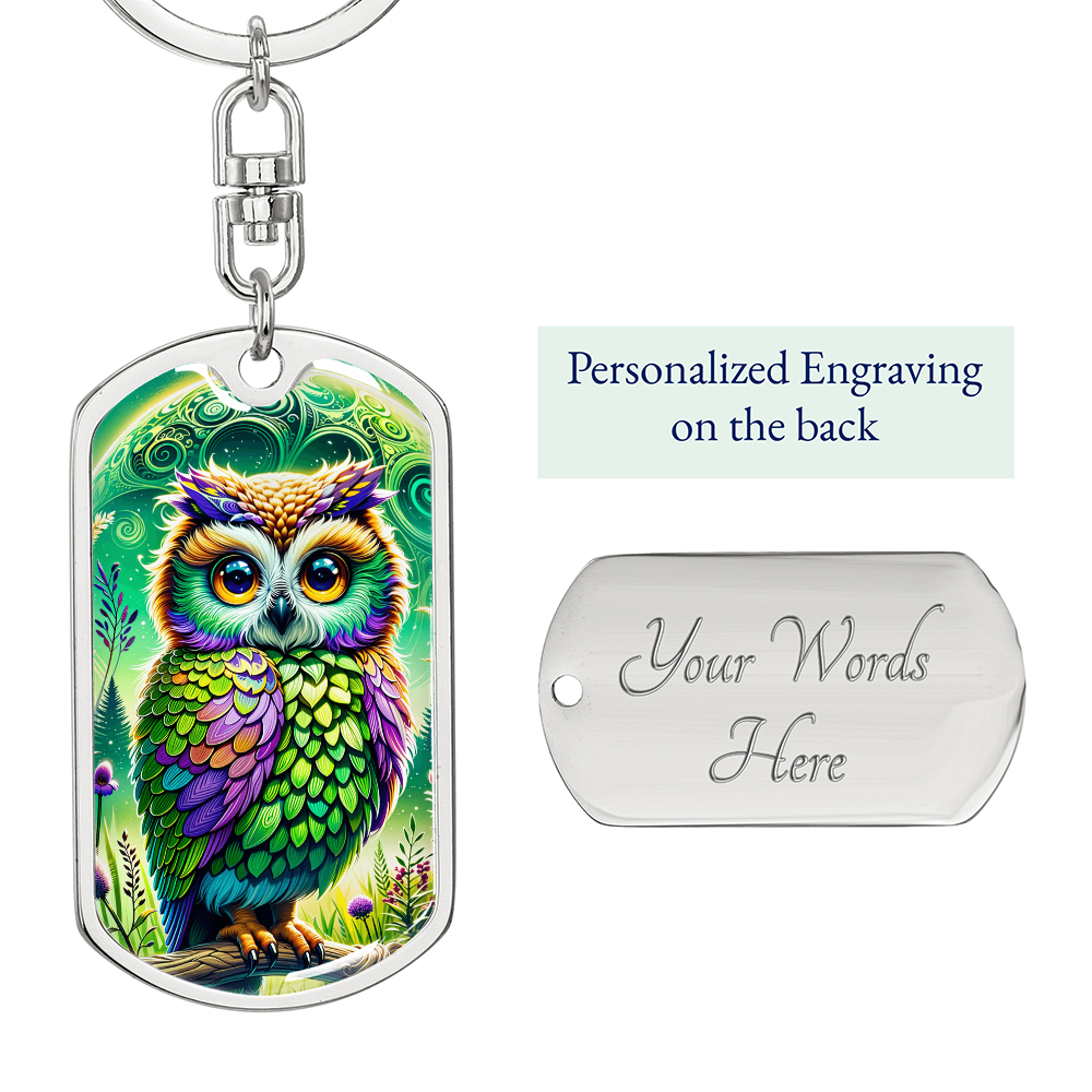 Owl Keychain
