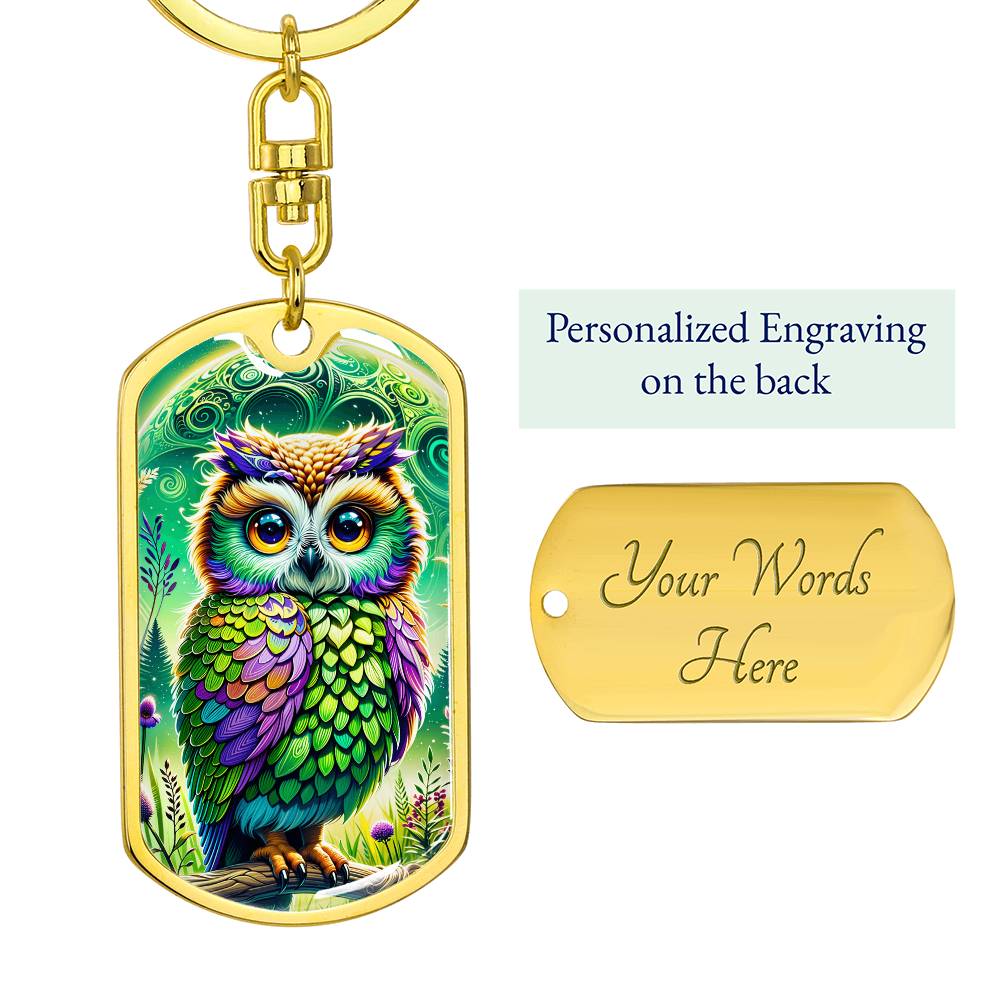 Owl Keychain