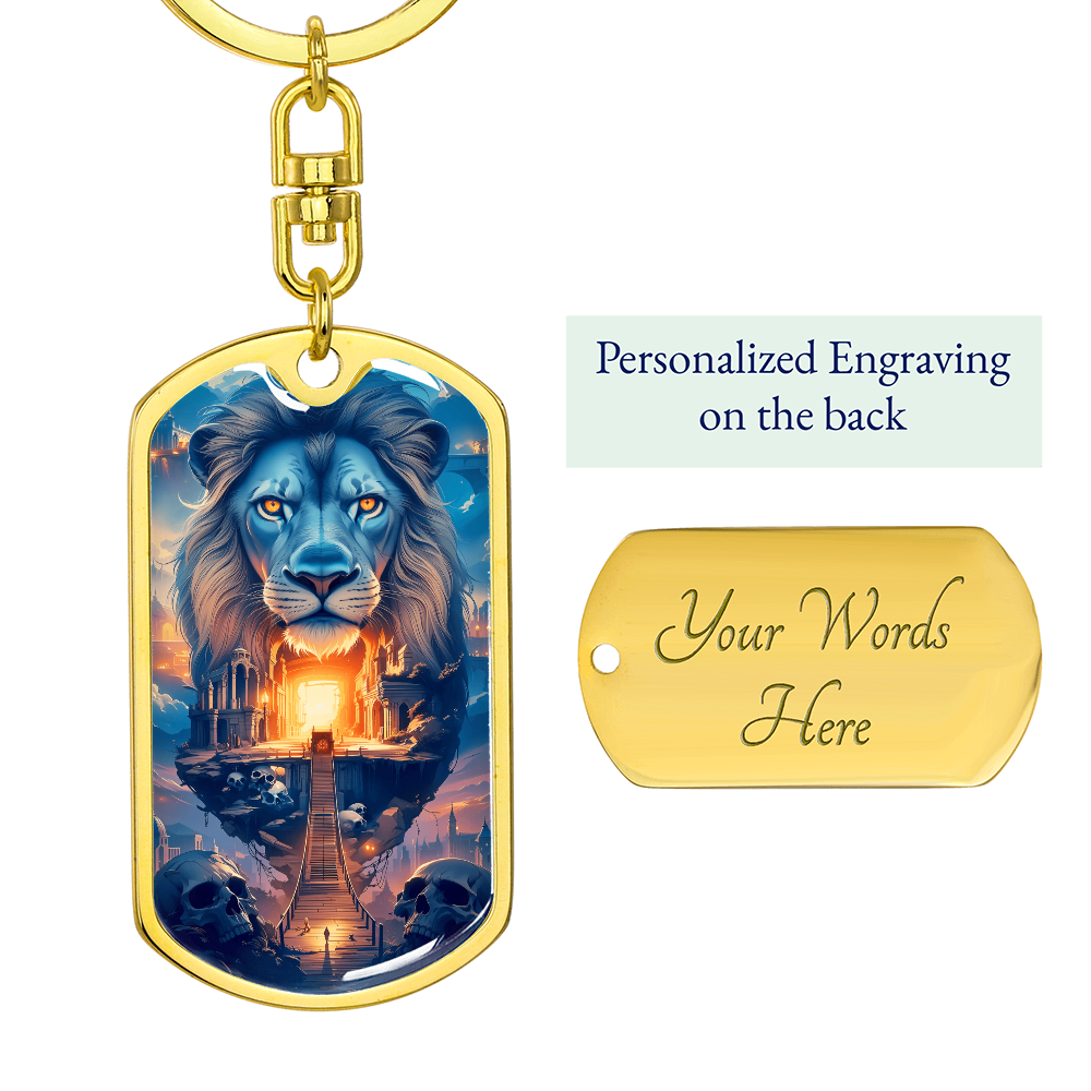 Lion Keychain