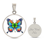 Butterfly 4 Leaf Clover