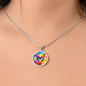 Butterfly Rose Necklace