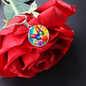 Butterfly Rose Necklace