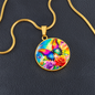 Butterfly Rose Necklace
