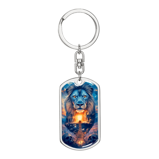 Lion Keychain