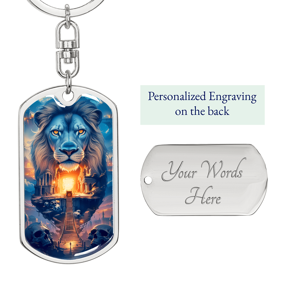 Lion Keychain