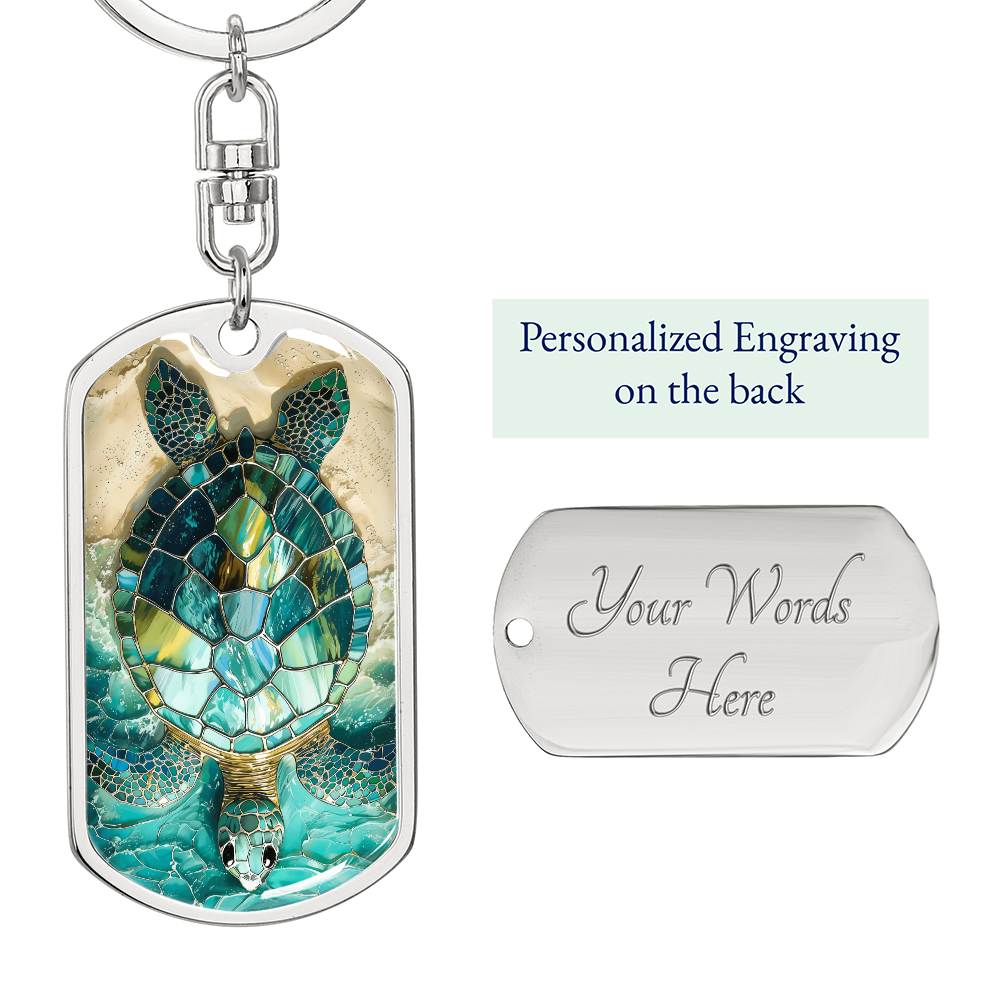 Sea Turtle Keychain