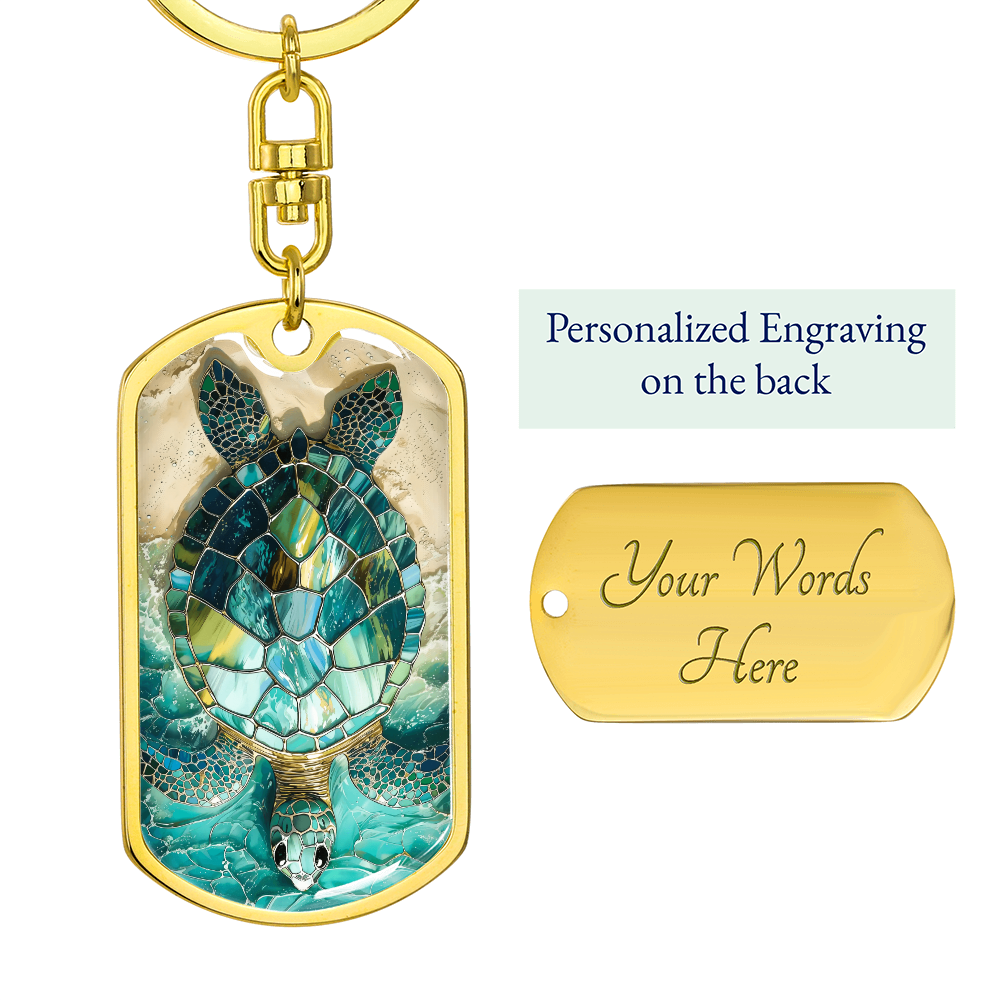 Sea Turtle Keychain