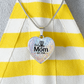 Disc Golf Mom Necklace  Unique Frisbee Golf Jewelry Gift for Women  Sporty Pendant for Moms