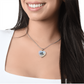 Disc Golf Mom Necklace  Unique Frisbee Golf Jewelry Gift for Women  Sporty Pendant for Moms
