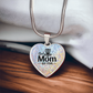 Disc Golf Mom Necklace  Unique Frisbee Golf Jewelry Gift for Women  Sporty Pendant for Moms