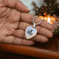 Disc Golf Mom Necklace  Unique Frisbee Golf Jewelry Gift for Women  Sporty Pendant for Moms