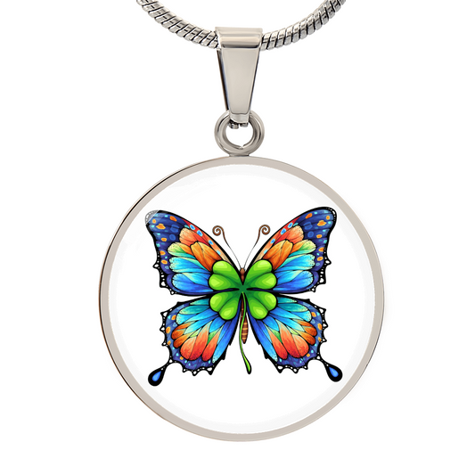 Butterfly 4 Leaf Clover