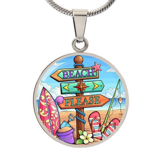 Beach Please Necklace