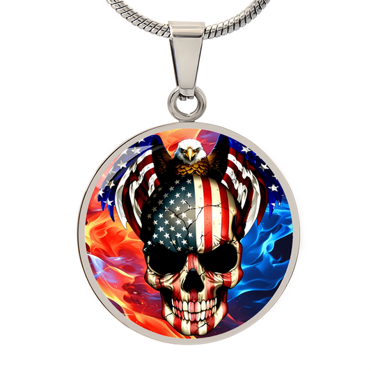 Eagle Skull Necklace