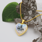 Disc Golf Mom Necklace  Unique Frisbee Golf Jewelry Gift for Women  Sporty Pendant for Moms