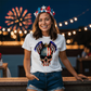 Patriotic Skull Eagle T-Shirt | American Flag Graphic Tee | USA Bold Freedom Shirt | 4th of July Biker Tee | Bald Eagle Pride Shirt