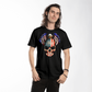 Patriotic Skull Eagle T-Shirt | American Flag Graphic Tee | USA Bold Freedom Shirt | 4th of July Biker Tee | Bald Eagle Pride Shirt
